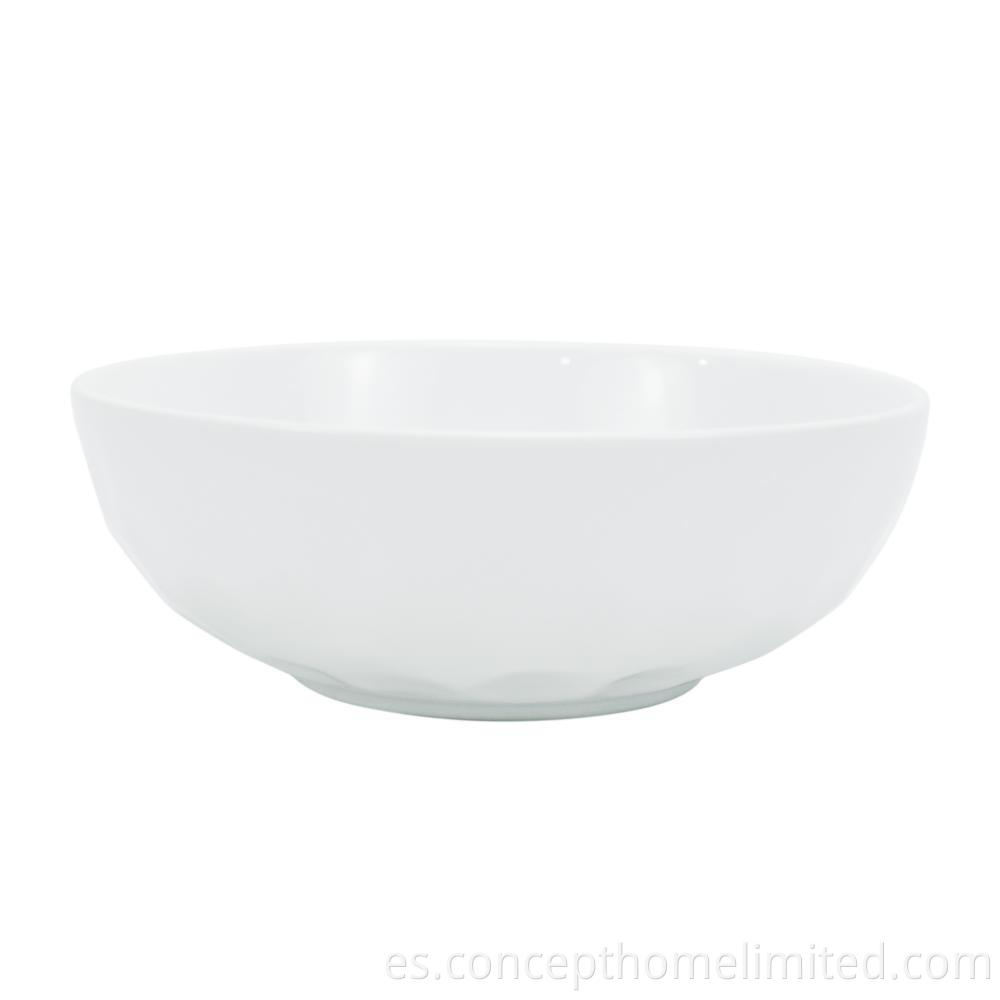Reactive Glazed Stoneware Dinner Set In White Ch22067 G13 4